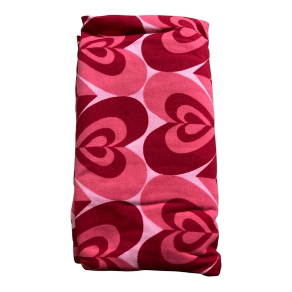 NWT LuLaRoe TC Leggings red pink Valentines Day heart Tall & Curvy LLR NEW - Picture 1 of 2